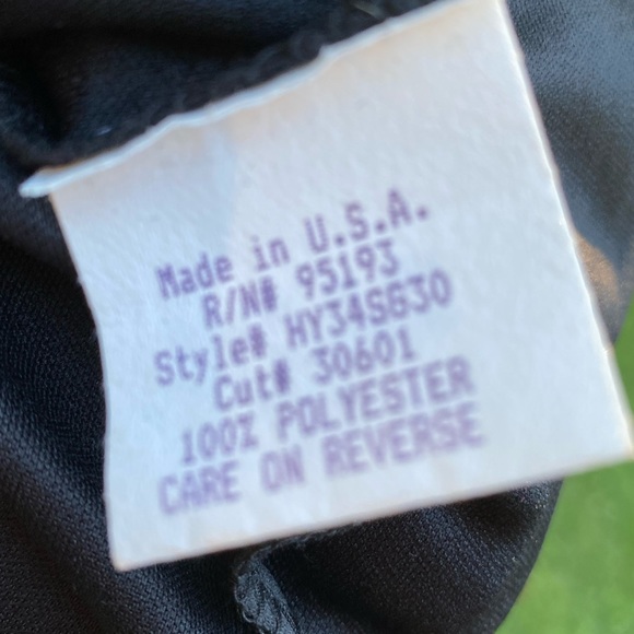 Absolutely gorgeous black and white sheer top size M - Picture 7 of 7